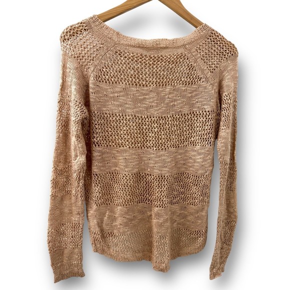 Charming Charlie Apricot Sweater Beautiful! Women’s Small - Picture 5 of 10